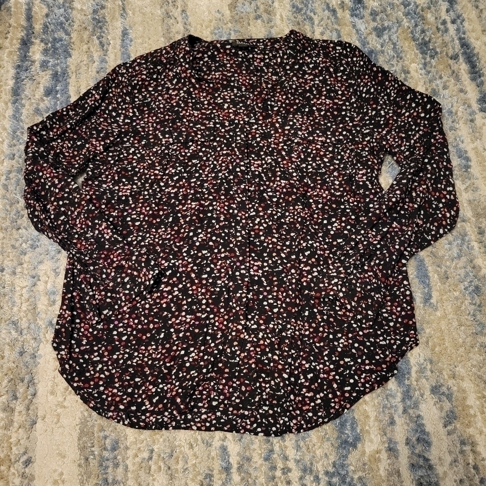 ANA Large Polka Dot Blouse